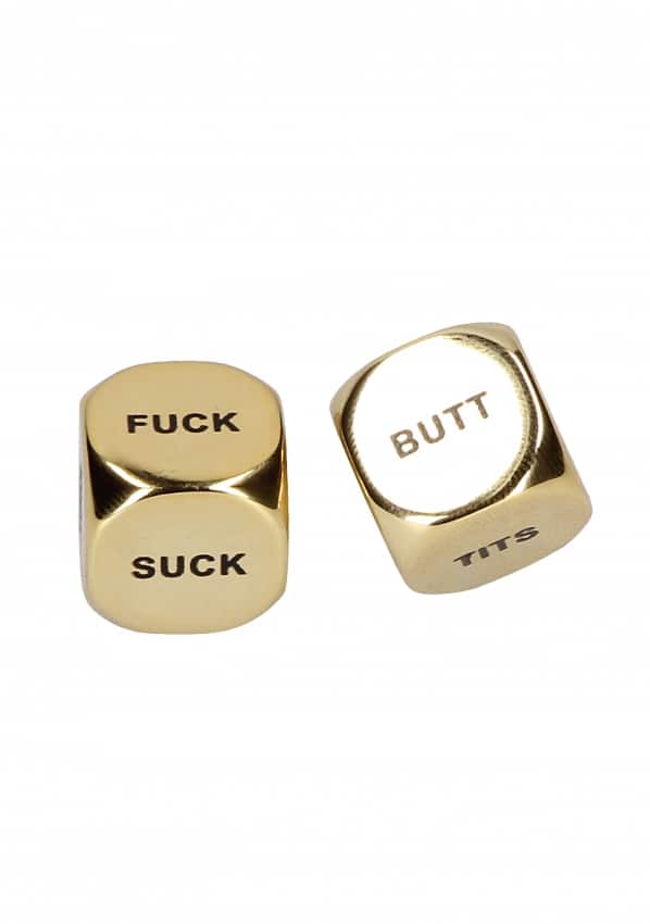 Sexy Dobbelstenen - Kink Dice - Goud